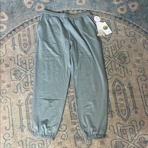 BNWT Vuori Light Blue Boyfriend Joggers